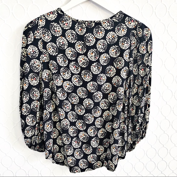 Anthropologie Maeve Confetti Ball Blouse SZ 6 - Picture 3 of 7